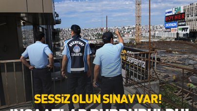 Sessiz olun sınav var!