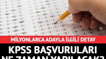 2018 KPSS Lisans ve Önlisans başvuruları ne zaman yapılacak! İşte o tarihler...