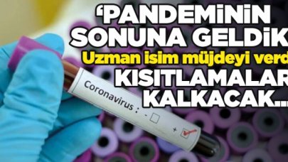 Uzman isim, 'Çoğu kısıtlama kalkacak' dedi ve ekledi: Pandeminin sonuna geldik!