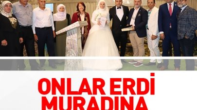 Onlar erdi muradına