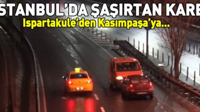 Şaşkına çeviren görüntü! Ispartakule'den Kasımpaşa'ya...