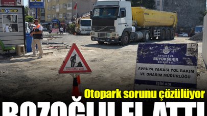 Bozoğlu otopark sorununa el attı