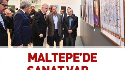 Maltepe'de sanat var