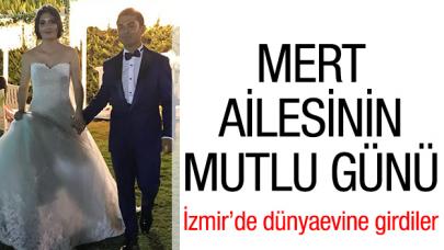 Mert ailesinin mutlu günü