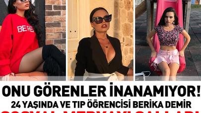 Çapa Tıp Fakültesi'nin sosyal medya fenomeni Berika Demir herkesi büyülüyor