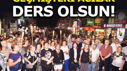 Geçmişteki acılar ders olsun