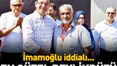 İmamoğlu iddialı: En güzel Beylikdüzü