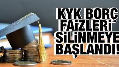 KYK borç faizleri silinmeye başladı