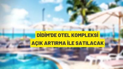 Didim'de 41.655 m² alanda 13 blok ve 322 odalı tesis icradan satılacak