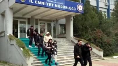 Tekirdağ'da sokak satıcılarına uyuşturucu temin eden 20 kişi tutuklandı