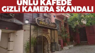 İstanbul'da ünlü kafede skandal: Tuvalette gizli kamera bulundu