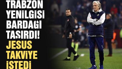 Trabzon yenilgisi sonrası Jorge Jesus'tan transfer talebi!