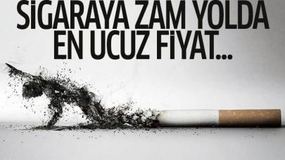 Sigaraya yine bir zam daha yolda! En ucuz fiyat...