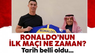 Cristiano Ronaldo'nun ilk maçı ne zaman? Tarih belli oldu! Al-Nassr - Al-Tai maçı saat kaçta