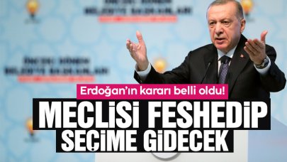 Cumhurbaşkanı Erdoğan için flaş iddia! Meclisi feshedip 14 Mayıs'ta seçim yapacak