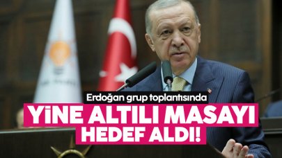 Erdoğan'dan Altılı Masa yorumu: Ucube bir masa!