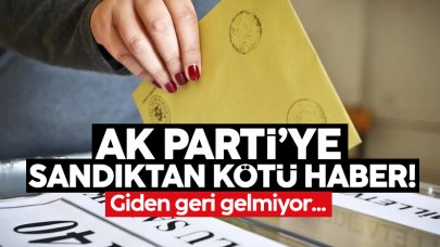 AK Parti'ye sandıktan kötü haber! Dev anket flaş bir detayı ortaya çıkardı