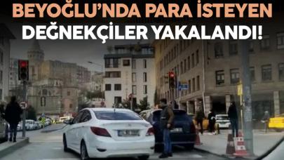 Beyoğlu değnekçileri sivil polisler tarafından yakalandı