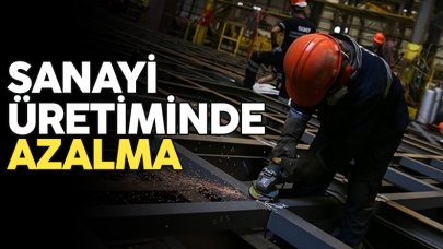 Sanayi üretiminde azalma