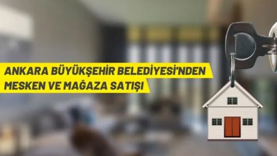 Ankara'da daire ve mağaza satış ihalesi