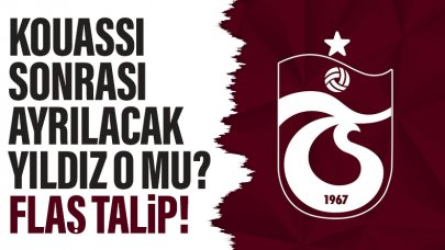 Trabzonspor'da Kouassi sonrası bir ayrılık daha mı? Dev takım talip oldu!