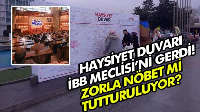 İBB önündeki haysiyet duvarı meclisi gerdi!