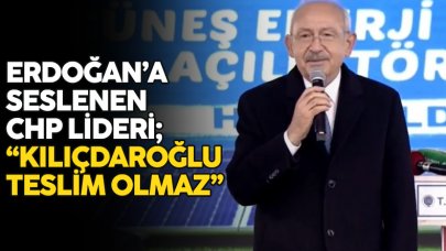 Kemal Kılıçdaroğlu, Erdoğan'a seslendi: Kılıçdaroğlu teslim olmaz