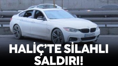 Haliç Köprüsü'nde bir otomobile silahlı saldırı: 1 ölü