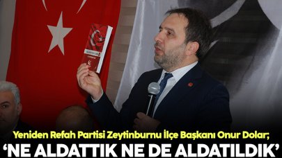 Onur Dolar: Ne aldattık ne aldatıldık