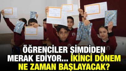 2023 İkinci dönem ne zaman başlıyor? Okullar ne zaman açılacak?