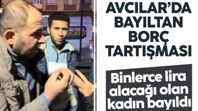 Avcılar'da metrobüste bayıltan alacak verecek tartışması