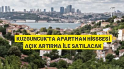 Kuzguncuk'ta Boğaz'a cepheli apartmanın 1/4 hissesi satışa çıktı