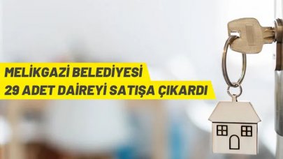 Melikgazi Belediyesi'nden satılık daireler