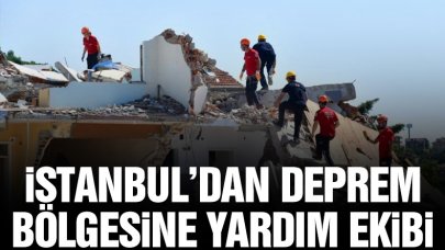 İstanbul'dan deprem bölgesine arama kurtarma ekipleri gidiyor