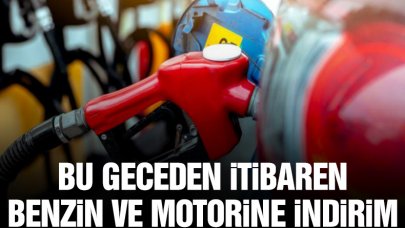 Benzin ve motorinde bu geceden itibaren indirim bekleniyor