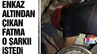 Enkazdan çıkan Fatma, Zeynep Bastık'tan Gül Beyaz Gül'ü istedi! Gül Beyaz Gül şarkı sözleri