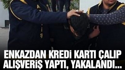 Hatay'da kredi kartı çalıp alışveriş yapan bir kişi tutuklandı