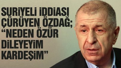 'Telefon çalan Suriyeli' iddiası çürüyen Ümit Özdağ: Niye özür dileyeyim kardeşim?