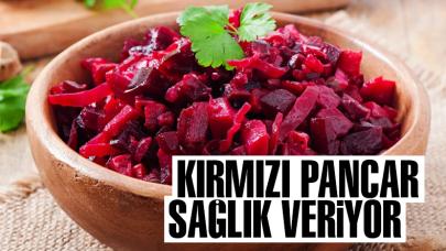 Kırmızı pancar sağlık veriyor