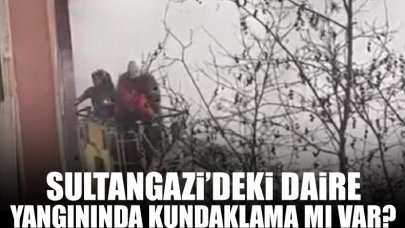 Sultangazi'de daire yangınında kundaklanma iddiası