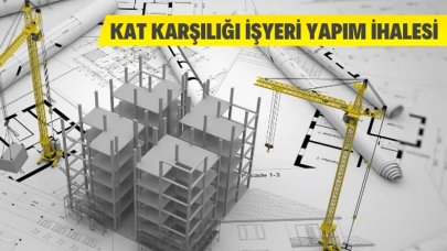 Kütahya Belediyesi'nden kat karşılığı işyeri yapım ihalesi