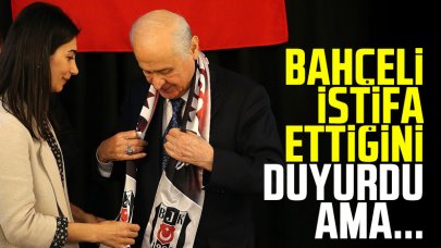 İstifa ettiği duyurulmuştu: Bahçeli'nin Beşiktaş üyeliği devam ediyor