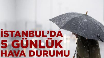 8 mart 2023 İstanbul 5 günlük hava durumu