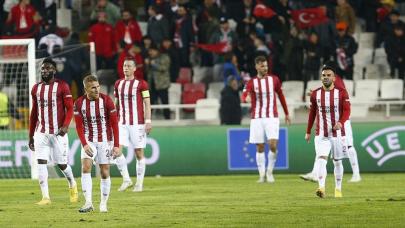 Sivasspor Avrupa'ya veda etti