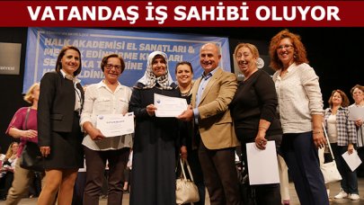 Vatandaş iş sahibi oluyor