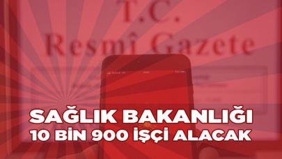 Başvurular başladı. Sağlık Bakanlığı 10 bin 900 sürekli işçi alacak