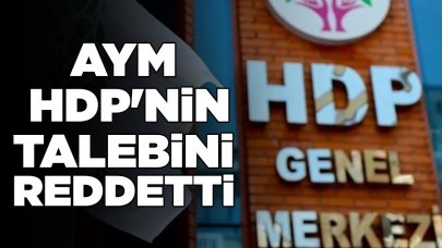 AYM'den HDP'nin talebine ret