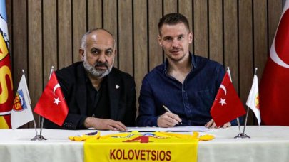 Kayserispor, Dimitrios Kolovetsios’un sözleşmesini uzattı