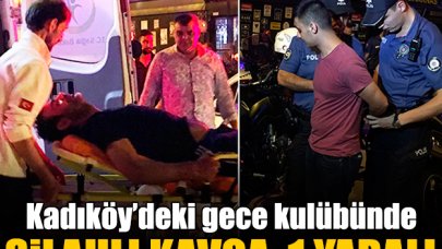 Kadıköy'de eğlence mekanında silahlı kavga: 1 yaralı