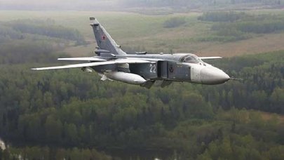 Ukrayna: Bahmut’ta Su-24M bombardıman uçağı düşürüldü